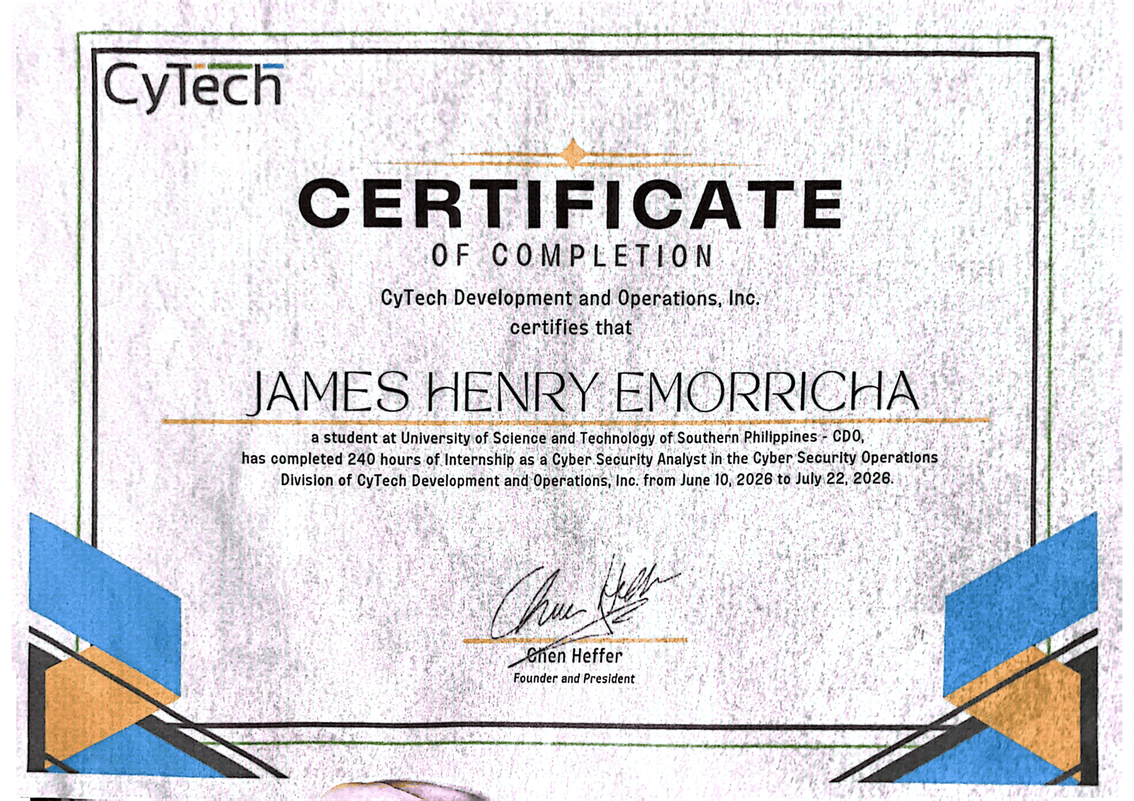 Cyber Security Analyst